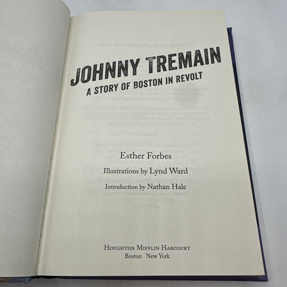 Johnny Tremain : A Story of Boston in Revolt, Hardcover by Forbes, Esther 2018 - Picture 6 of 16